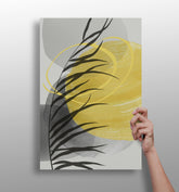 Line Art V8 Aluminum Print.